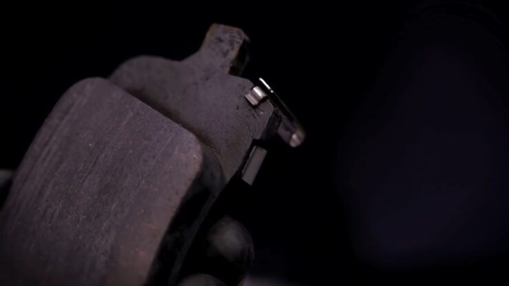 Worn Brake pads